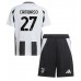 Maillot de foot Juventus Andrea Cambiaso #27 Domicile vêtements enfant 2024-25 Manches Courtes (+ pantalon court)